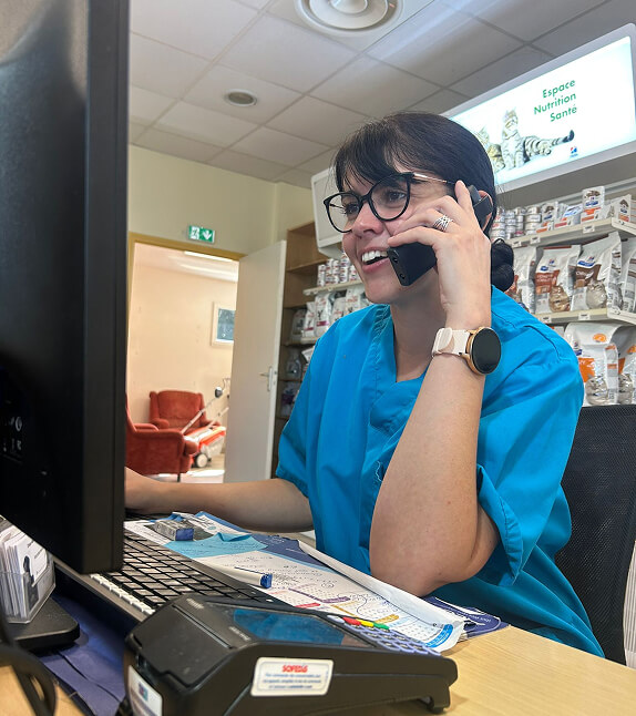 SC-Clinique-2 Accueil téléphonique clinique vétérinaire de la Sainte Croix